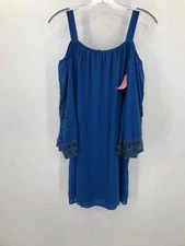 Pre-Owned VaVa by Joy Han Blue Size XS Short Long Sleeve Dress