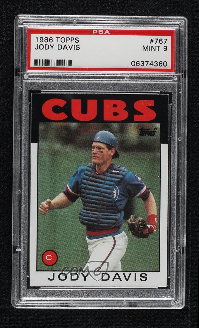 1986 Topps #767 Jody Davis front