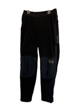 Mountain Hardwear Snow Pants women s Sz 6 Black Gore Windstopper Fleece Ski USA
