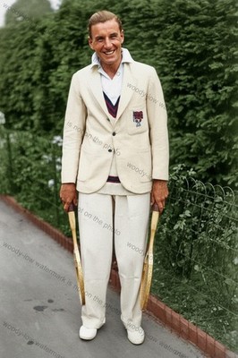COL1177 - Tennis - Wimbledon Tennisspieler - Fred J Perry - Print 6x4