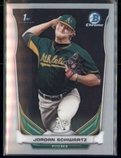 2014 Bowman Draft - Chrome Jordan Schwartz #CDP119 (RC)