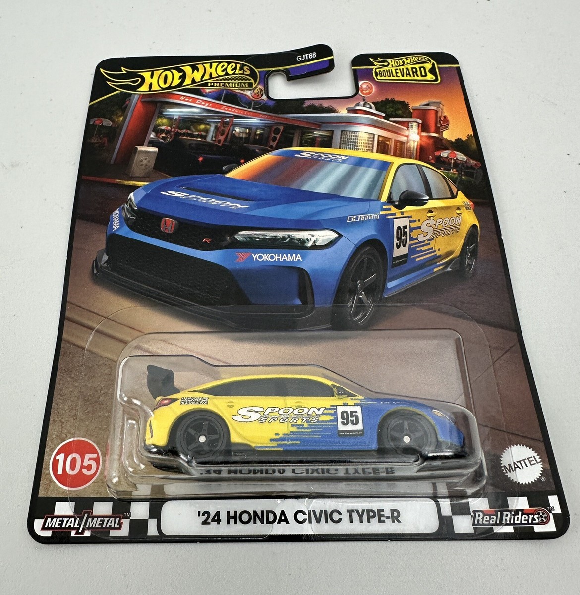 ホットウィール シビック hotwheels civic スプーンカラー ホット