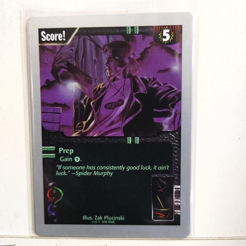 SCORE! -- NETRUNNER CCG -- LIMITED v1.0 --- NM