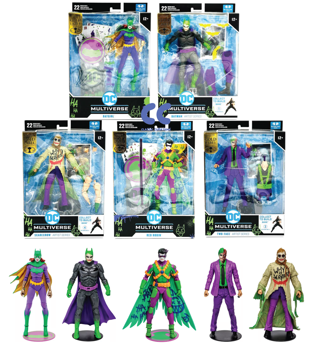 McFarlane Toys DC Multiverse Jokerized Series Batman Action McFarlane Toys DC Multiverse Jokerized Series Batman Action