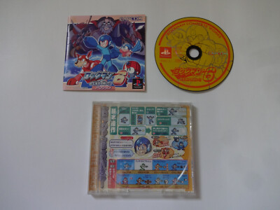 Rockman 6 Sony PlayStation 1 PS1 1999 Mega Man SLPS-02379 w/Manual NTSC-J Japan