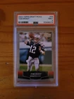 2004 Topps Draft Picks #53 Tom Brady PSA 9 Mint Patriots