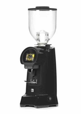 EUREKA HELIOS 75 BRAND NEW MATTE BLACK ELECTRONIC ESPRESSO COFFEE GRINDER BLACK