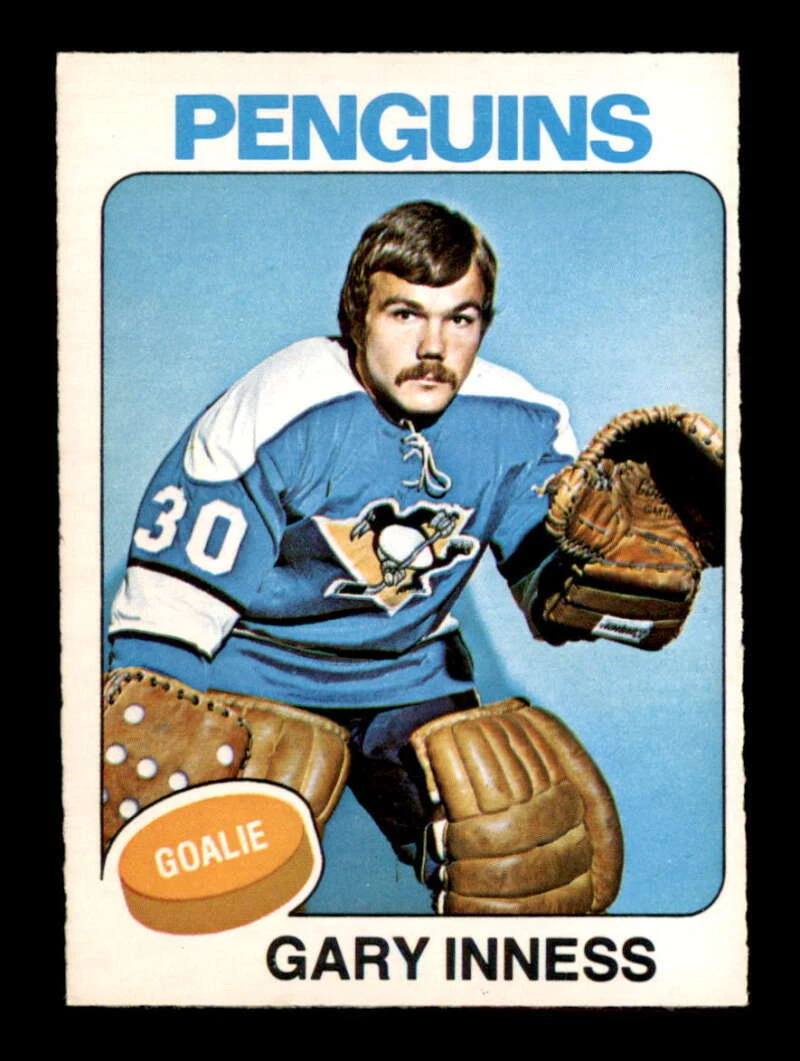 1975 O-Pee-Chee NHL #227 Gary Inness   EXMT/EXMT+ X3291972