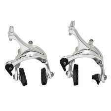 TEKTRO R326 Road Bike Dual Pivot Caliper Brake Set Front  Rear , Silver