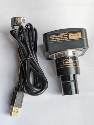 High-sensitivity Color CMOS C-Mount Microscope Camera. 