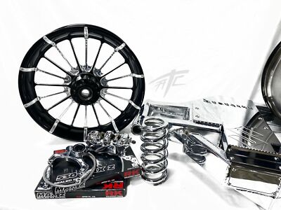 2012-2020 Kawasaki Ninja ZX-14R 360 Chrome Fat Tire Kit Black