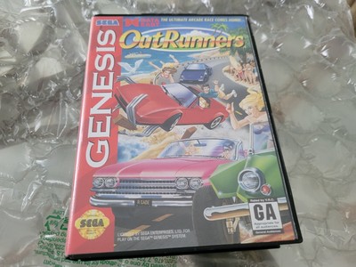 Outrunners Out Runners Sega Genesis NTSC USA Exclusive Complete in Box