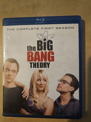 THE BIG BANG THEORY COMPLETE FIRST SEASON Blu-Ray EXCELLENT RARE & OOP ...
