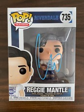 Riverdale Reggie Mantle Charles Melton Funko Vinyl Autographed Signed JSA COA #3