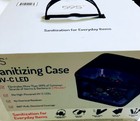 New 59S Uv-C Led Sanitizing Case for Everyday Items 9.5"x7.5"x6" Portable Clear