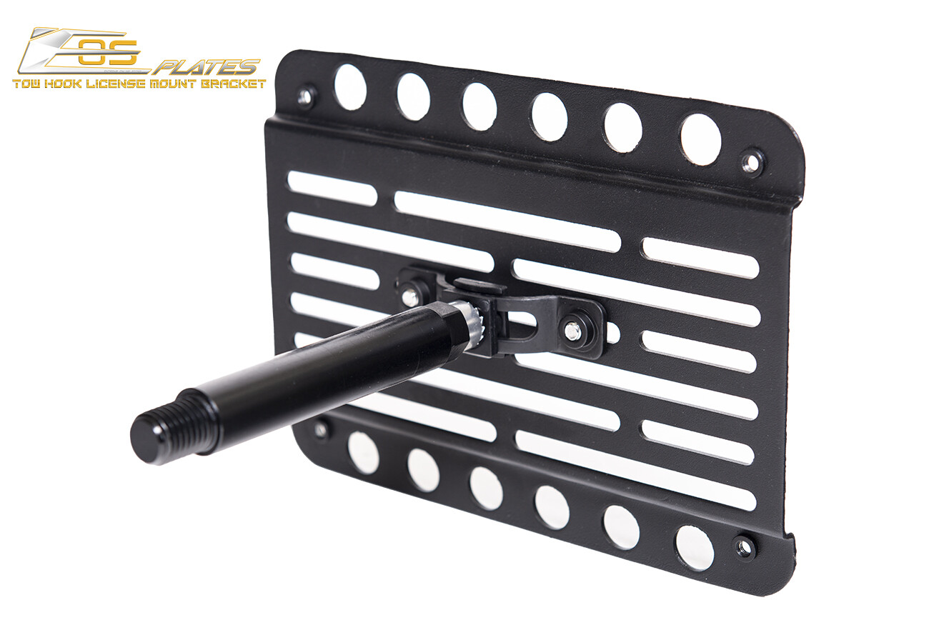 EOS Plate For 1820 Acura TLX Front Bumper Tow Hook License Mount