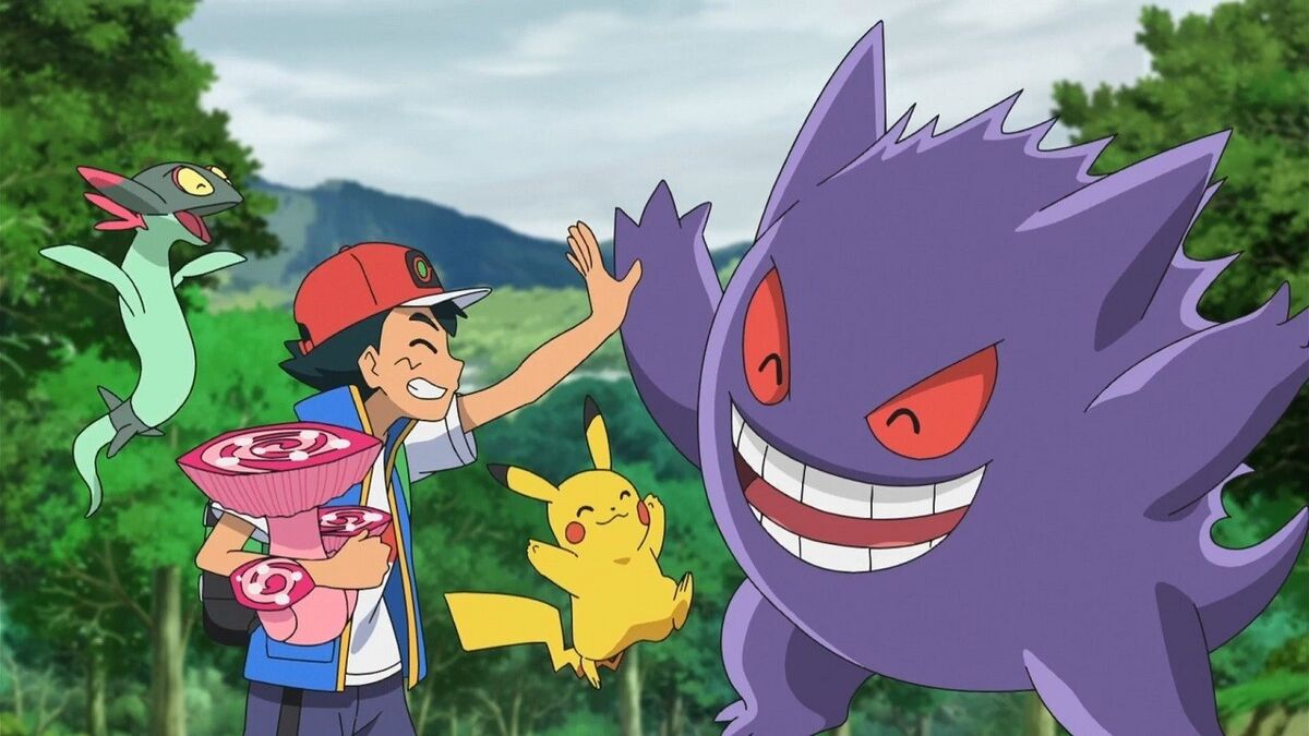 ◓ Anime Pokémon Journeys (Especial Ash Ketchum) • Episódio 145: Pocket  Monsters: A Busca de Banette! (EP8)
