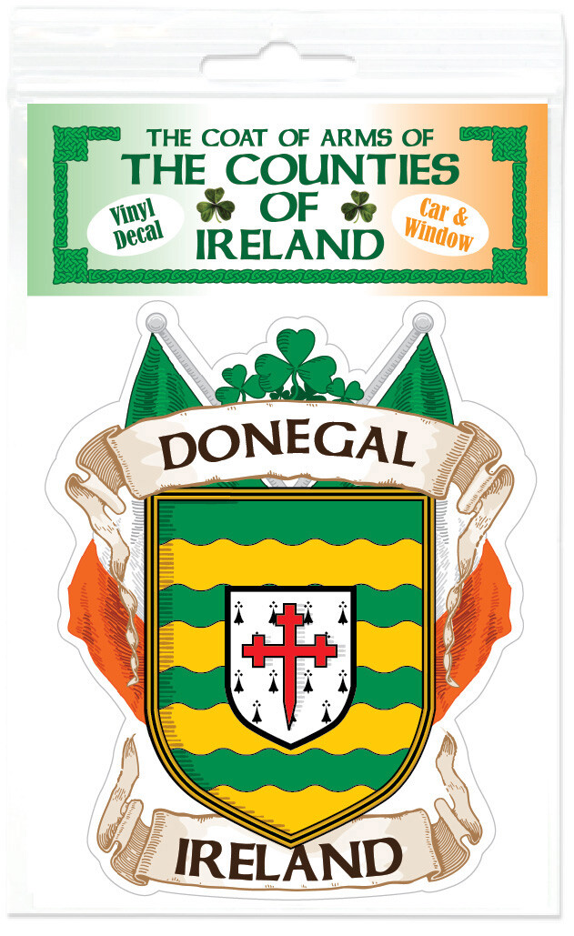 County Donegal Ireland Irish Decal Sticker | eBay