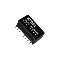 SPB03B-12 Wandler: Dc/Dc 3W Ueing: 18-36V 12VDC Iausg: 250Ma Sip 4,8G Mean Well