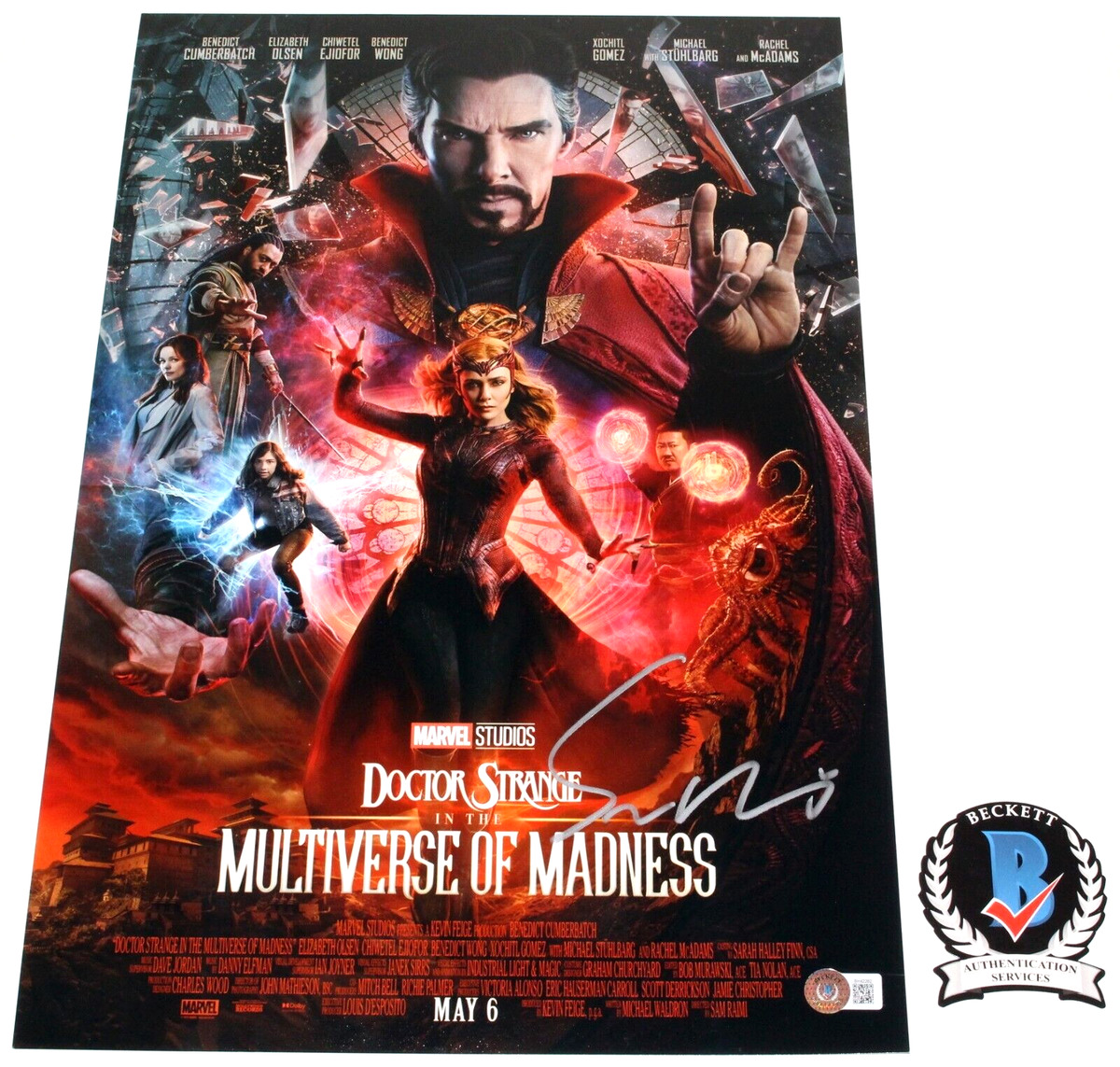 SIGNED madness 18x12 Poster 