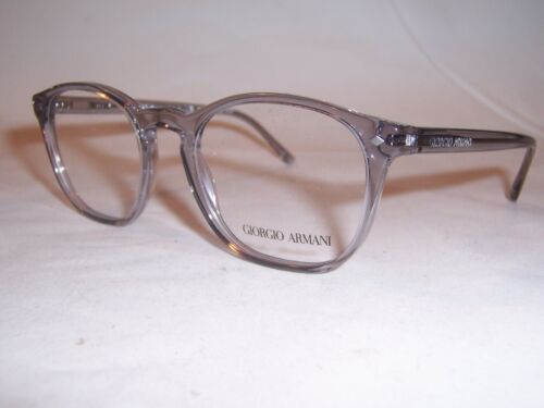 NUEVAS GAFAS Giorgio Armani AR 7074 6070 GRIS TRANSPARENTE 50mm RX AUTÉNTICAS - Imagen 3 de 7