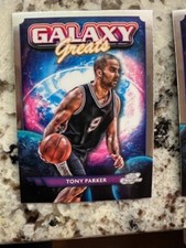 2023-24 TOPPS CHROME COSMIC GALAXY GREATS CARD SPURS TONY PARKER #GG12