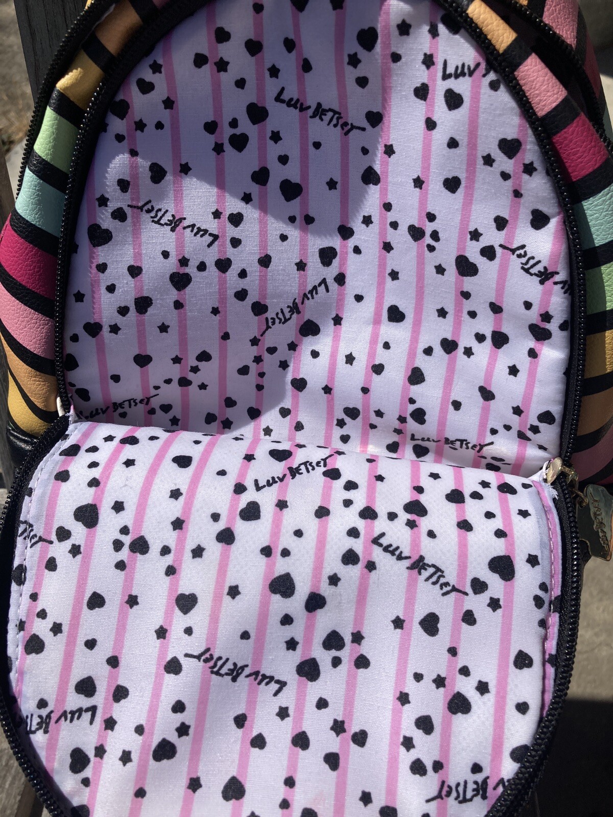 Betsey Johnson Cat Caticorn Unicorn Mini backpack Pur… Gem