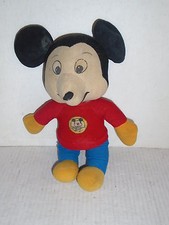 Walt disney knickerbocker mickey mouse club stuffed plush animal doll