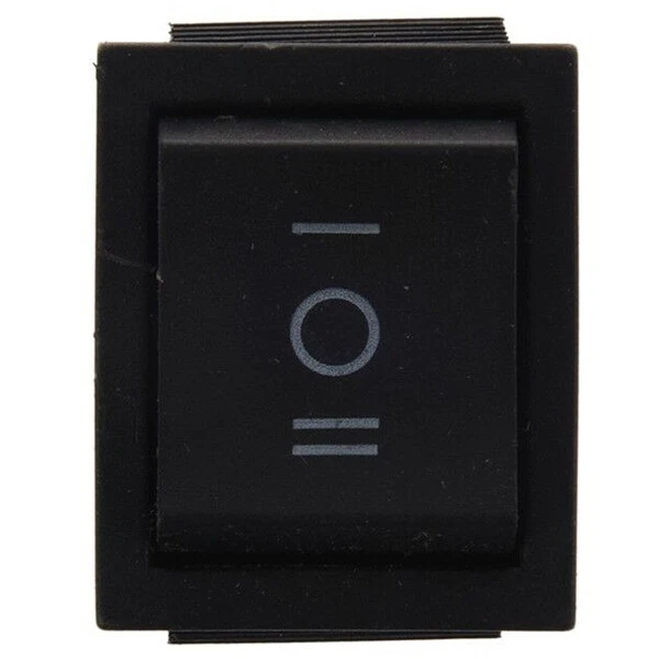 TERMINALI 6 PIN DEVIATORE INTERRUTTORE A BILANCIERE ON OFF ON 20A 125VAC - Immagine 2 di 4