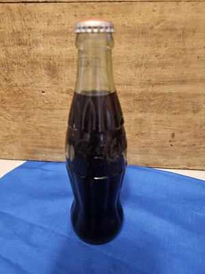 Hobbleskirt Coca Cola Bottle Full Unopened Pat'd Dec. 25th 1923 Los Angeles, CA