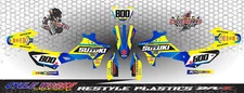 Restyle Polisport Suzuki DRZ400 DRZ 400  Supermoto SEMI CUSTOM GRAPHICS KIT RST2