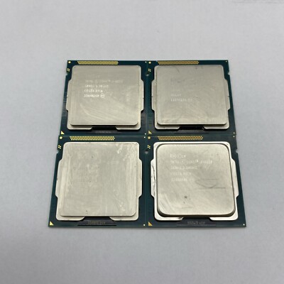 Intel Core i3-3220 Dual-Core 4-Thread 3.3 GHz LGA1155 CPU SR0RG Lot of 4