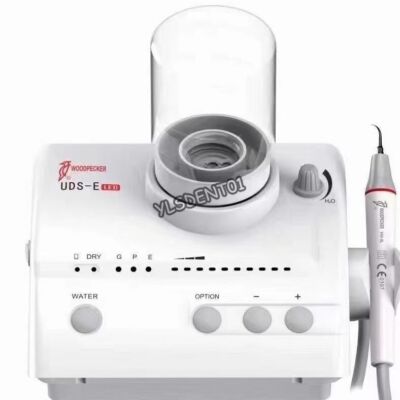 Original Woodpecker UDS-E LED Ultrasonic Piezo Scaler EMS HW-5L Handpiece 8 Tips