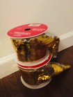 3 BRAND NEW GOLD SEQUINS RIBBON 3 1/2” W — photo 1