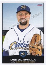 2024 Omaha Storm Chasers Dan Altavilla RC Rookie Royals Minor Card