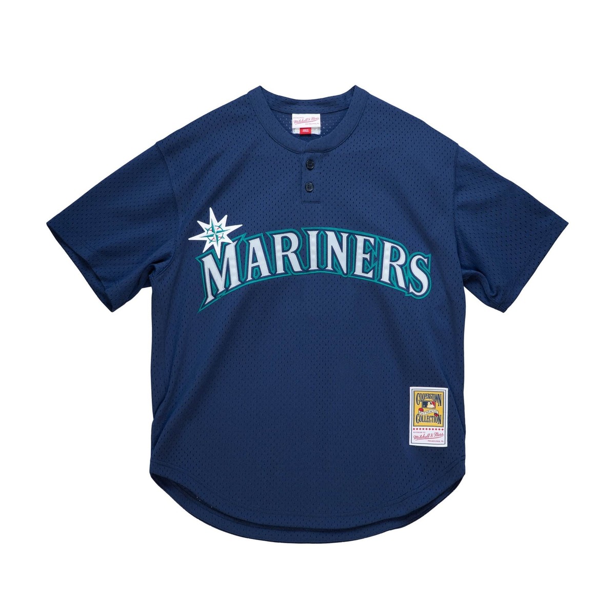 Seattle Mariners Ichiro Suzuki #51 Mitchell & Ness Navy 2002