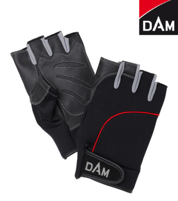 DAM halbfinger Handschuhe  M - XL Anglerhandschuhe Angeln Jagd Outdoor перчатки