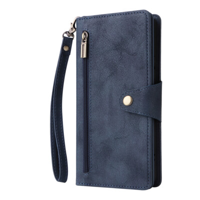 Magnetic Leather Zipper Wallet Case For Redmi Note 14 Pro Plus Note12 Xiaomi 14T
