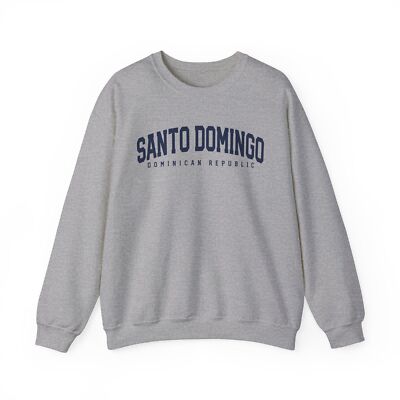 Santo Domingo Dominican Republic Sweatshirt Gifts Crew Neck Pullover Shirt  Men