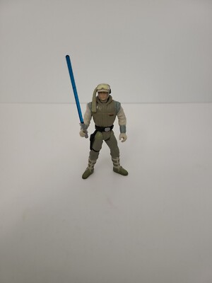 1997 Kenner Star Wars Power Of The Force 3.75 in Luke Hoth Gear Figure.