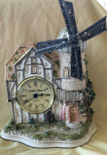 FATHER TIME THE WINDMILL CLOCK by JON HERBER Made in Great Britain - Picture 2 of 6