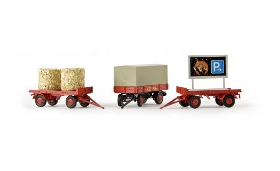Anhänger-Set "Circus Krone" - 1:87 - Brekina (90402) - Bild 1 von 1