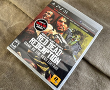 Red Dead Redemption Game of the Year Edition Sony PS3 Black Label First Edition
