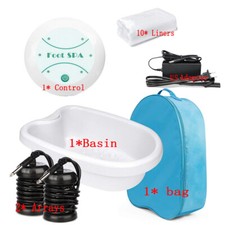 Ionic Detox Machine Bath Foot Spa Basin W/ Arrays Basin Tub For Home Club Use.