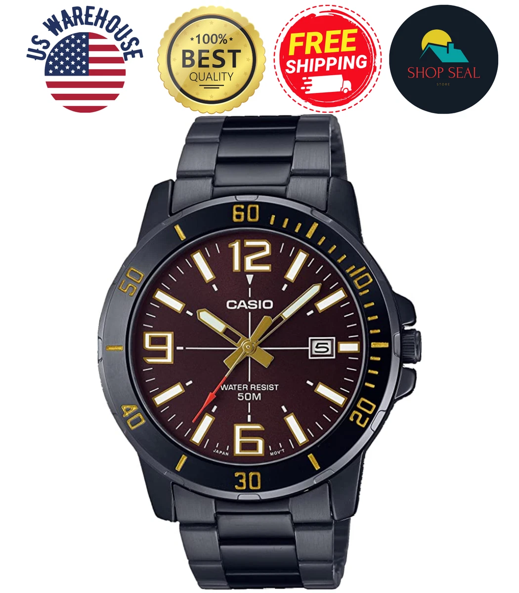 Relojes Casio Para Hombre Deportivo Acero Inoxidable Casual Cuarzo  Resistente 889232122472