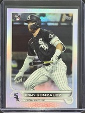2022 Topps Series 2 #595 Romy Gonzalez Rainbow Foil Rookie RC Chicago White Sox 