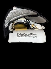 Vaughn Velocity 7400 Ice Hockey Goalie Blocker and Glove~Mens Adjustable Strap