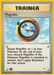 Magnifier 101/105 Neo Destiny 1st Edition