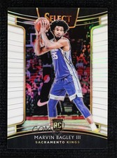 2018 Panini Select Concourse White Prizm 43/149 Marvin Bagley III Rookie RC 7zf