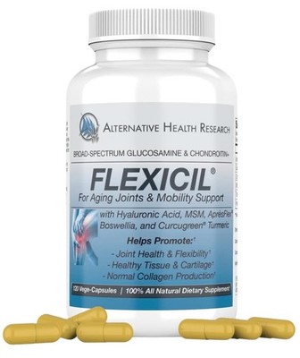 Flexicil Advanced Joint Mobility & | Glucosamine, Chondroitin, MSM, Hyaluroni...